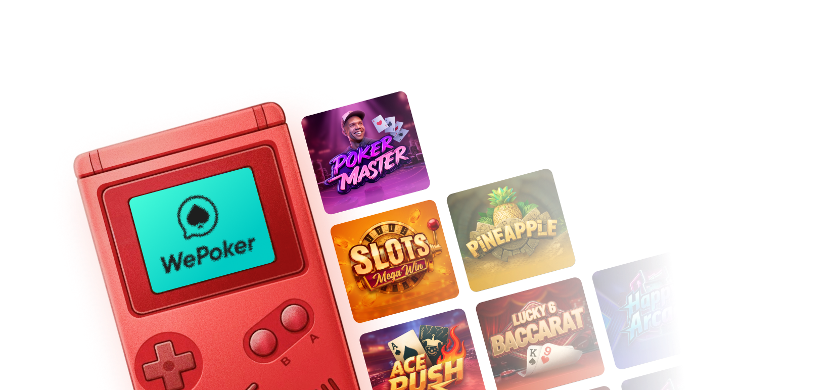 WePoker APP 手机界面